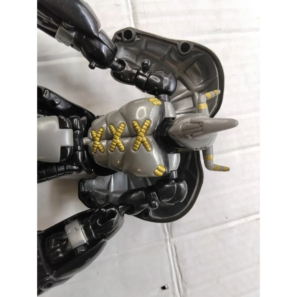 Vintage Bandai Digimon BlackWarGreymon Digivolving Action Figure 7in Transform